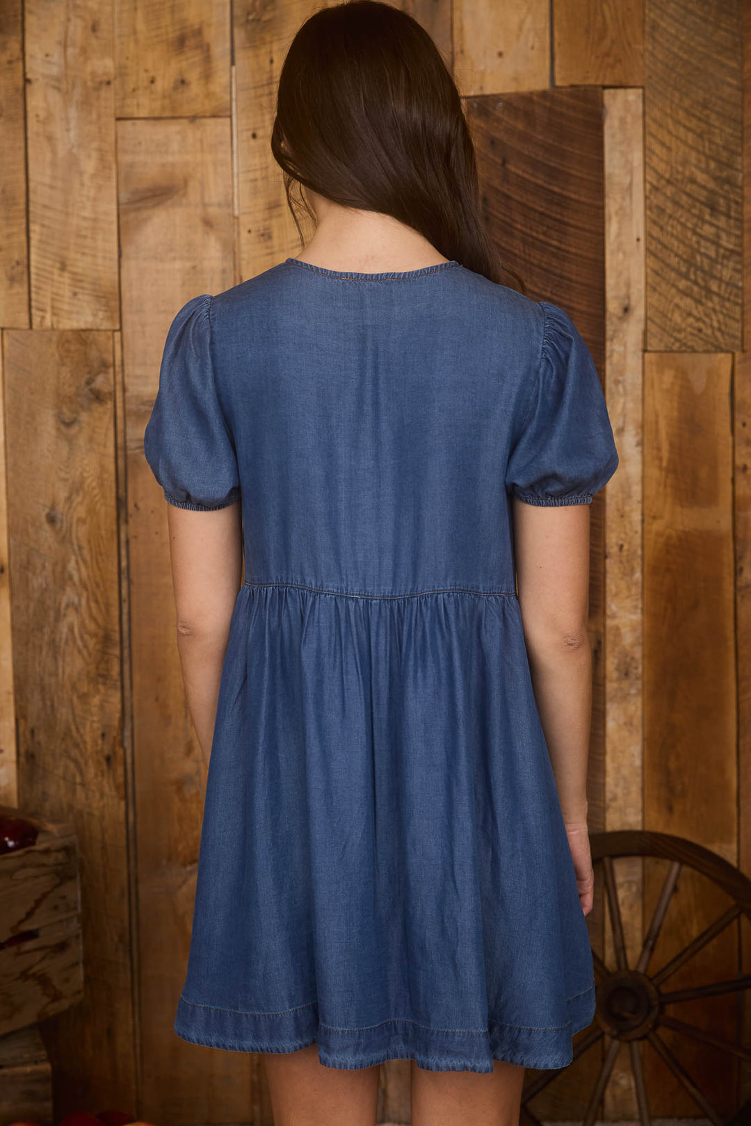 Vestido Denim Campestre