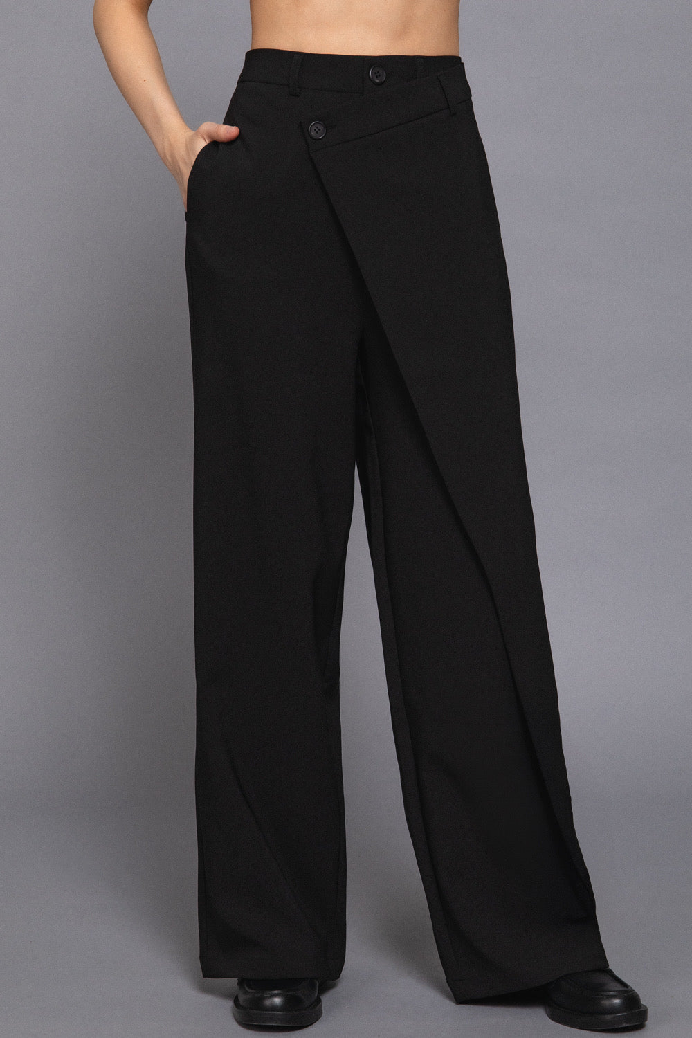 Pantalón Wrap Premium – Wide Leg Edition