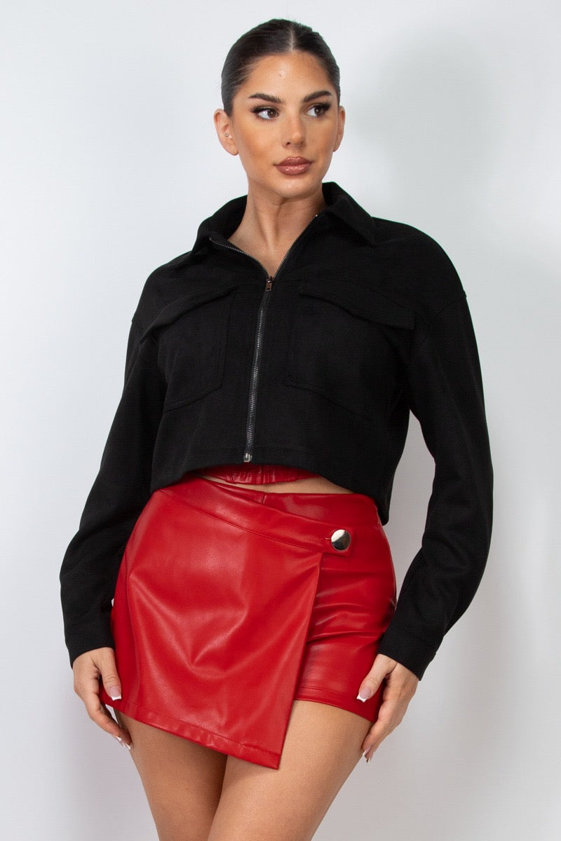 Chamarra Suede Essential