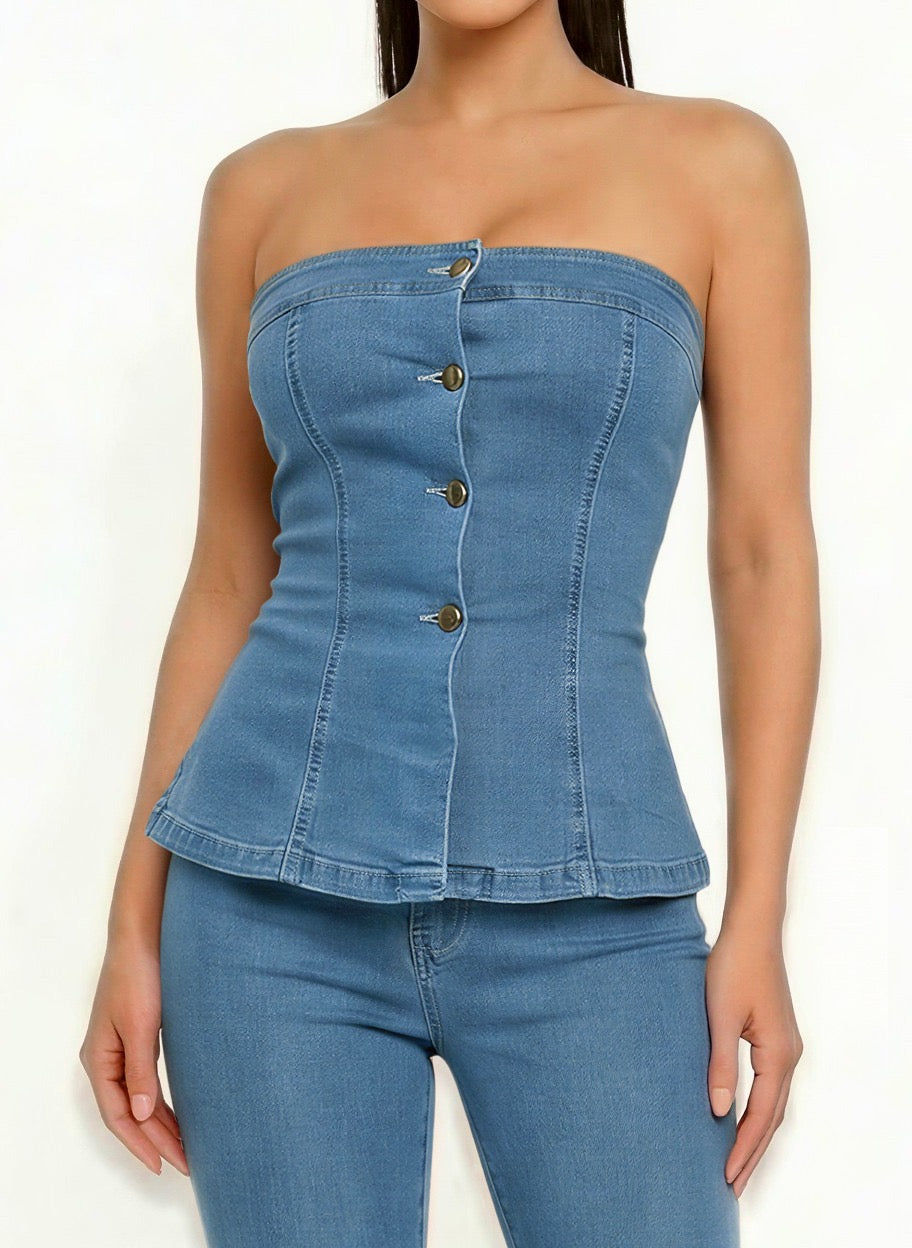 Palazzo Denim Capri