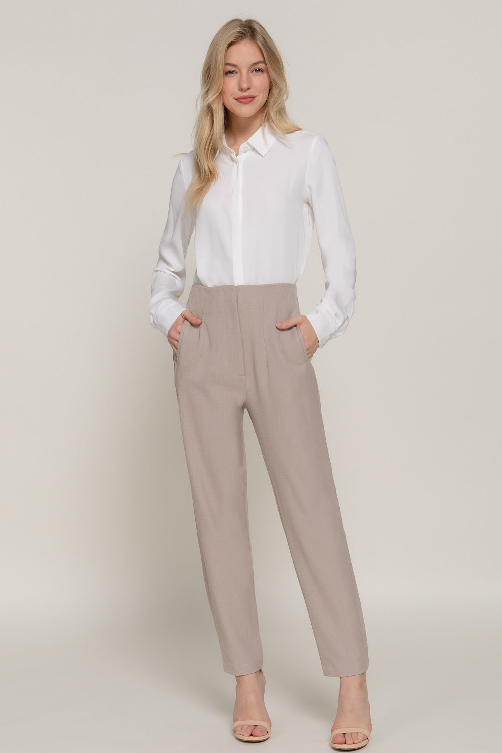 Pantalón Executive Comfort – Straight Slim