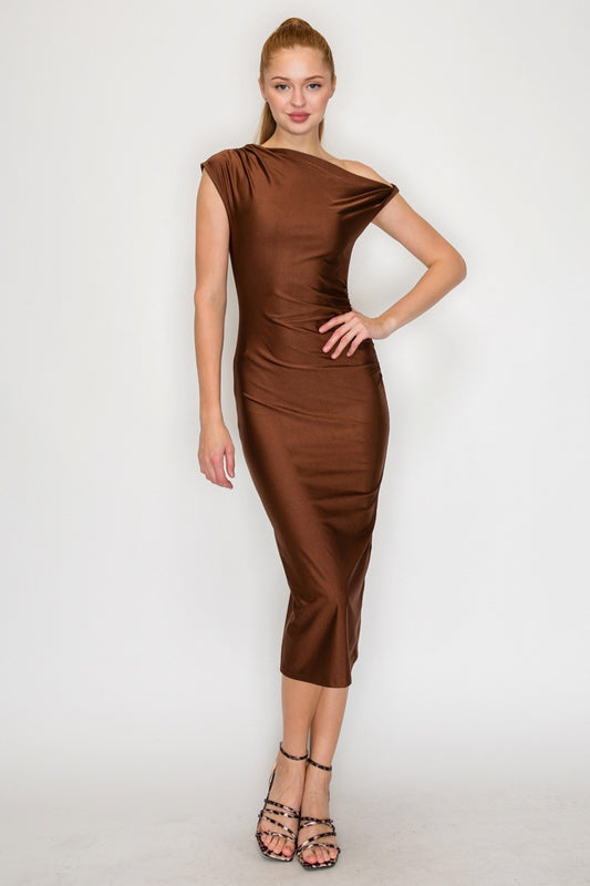 ✨ Vestido Éclat Asimétrico