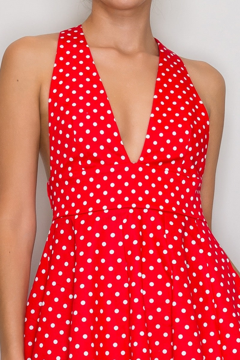 Vestido Luna Polka Dot