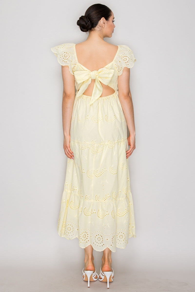 Vestido Emilia Eyelet