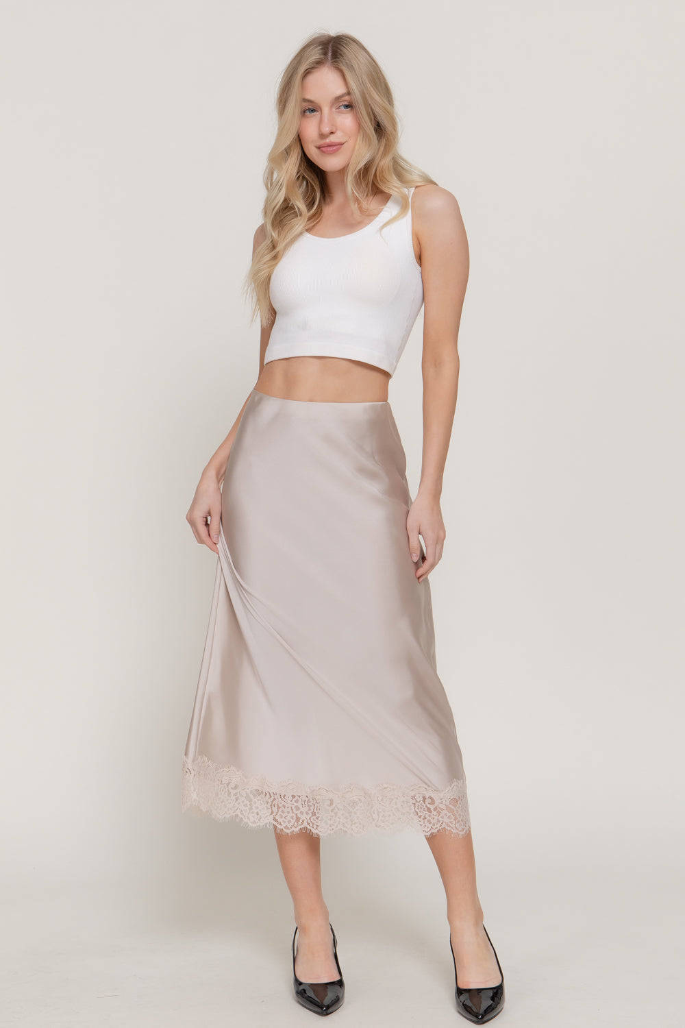 Falda Isabella Satin