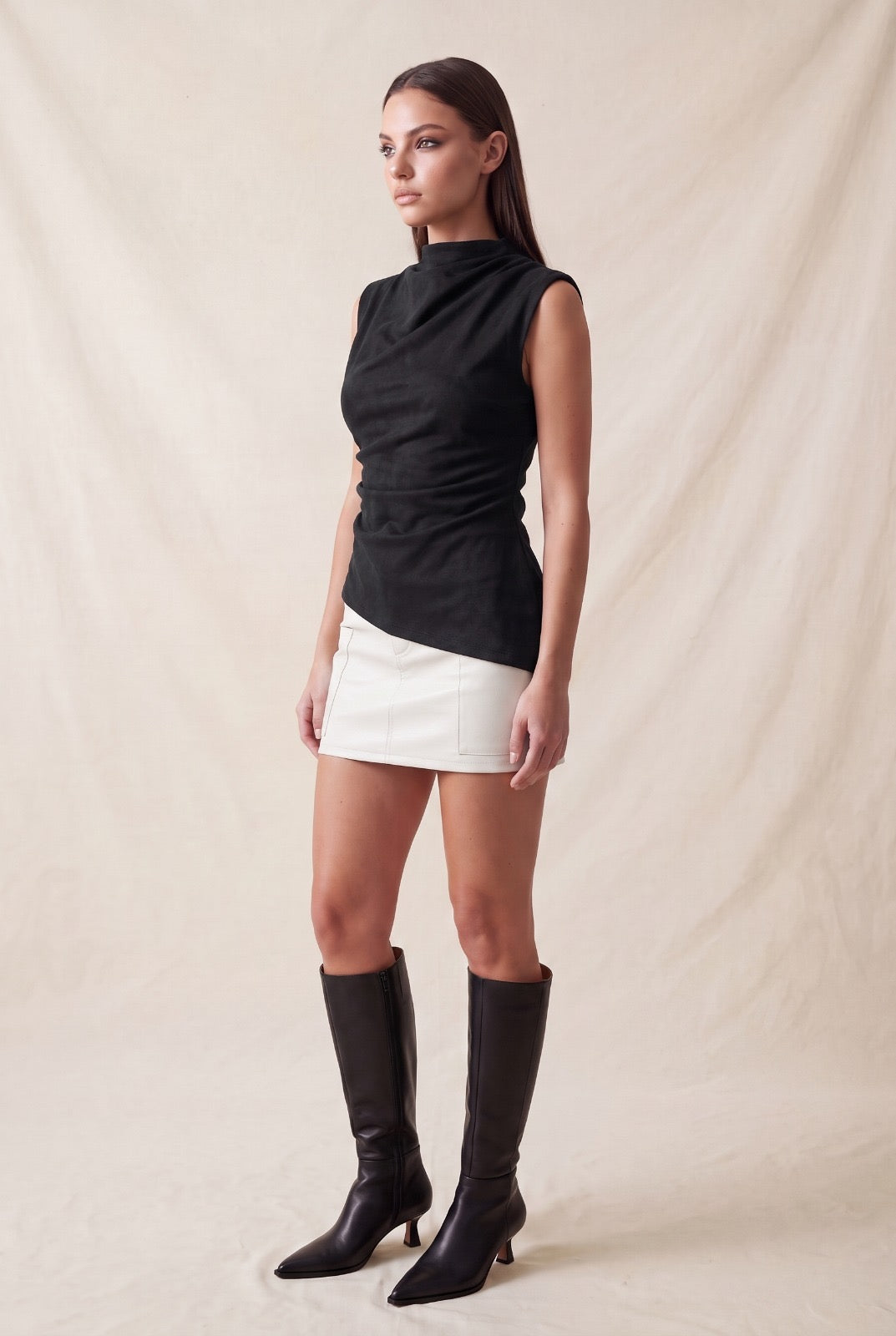 Blusa Drapeada Alessia