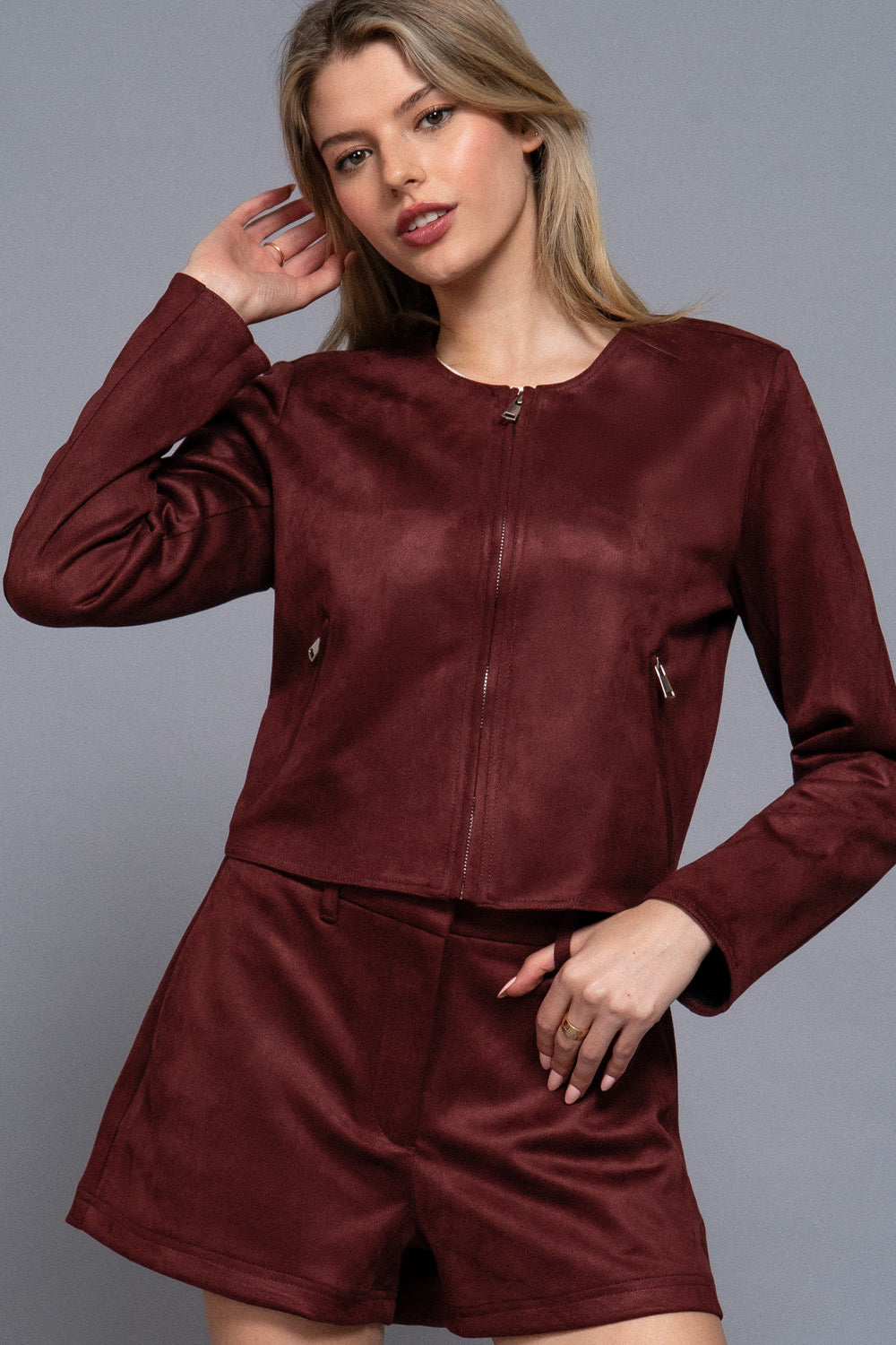 Chamarra Suede Urban Style