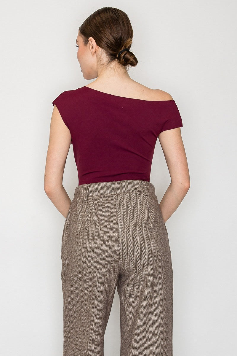 Body Essential Drape One Shoulder