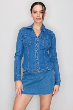 Blusa Denim Harper