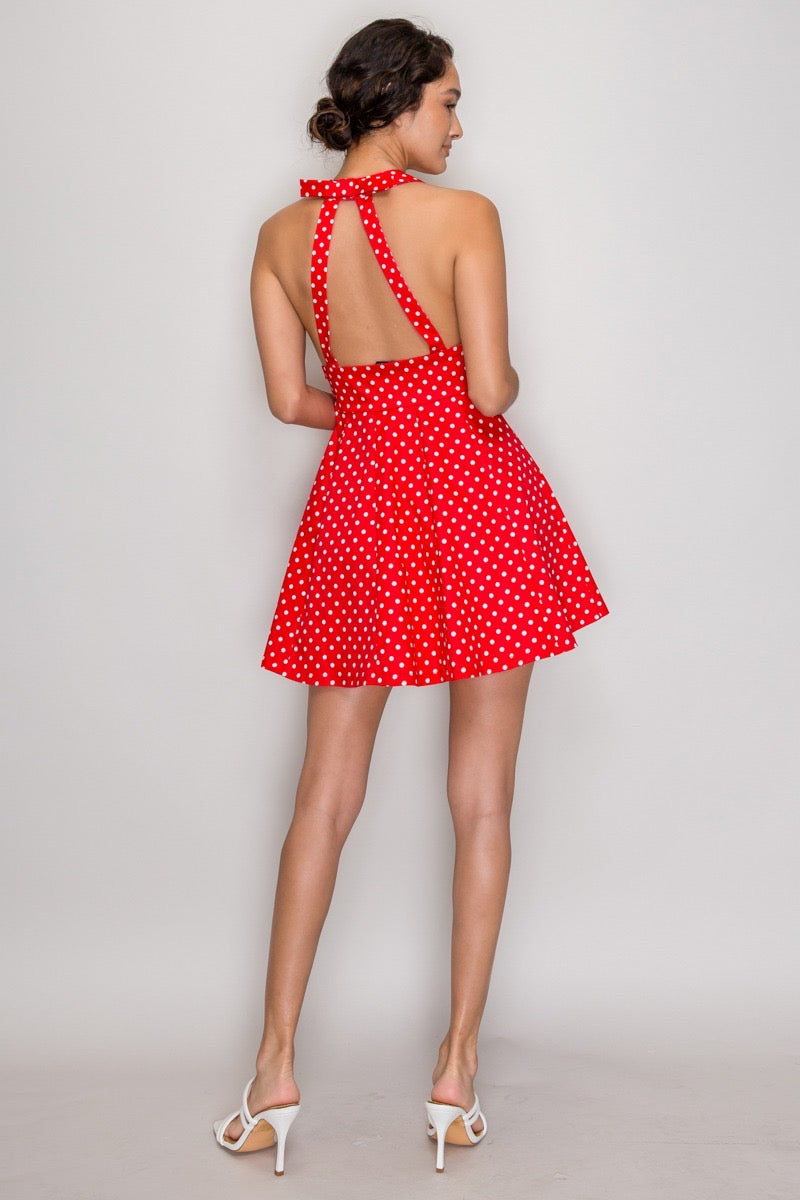 Vestido Luna Polka Dot