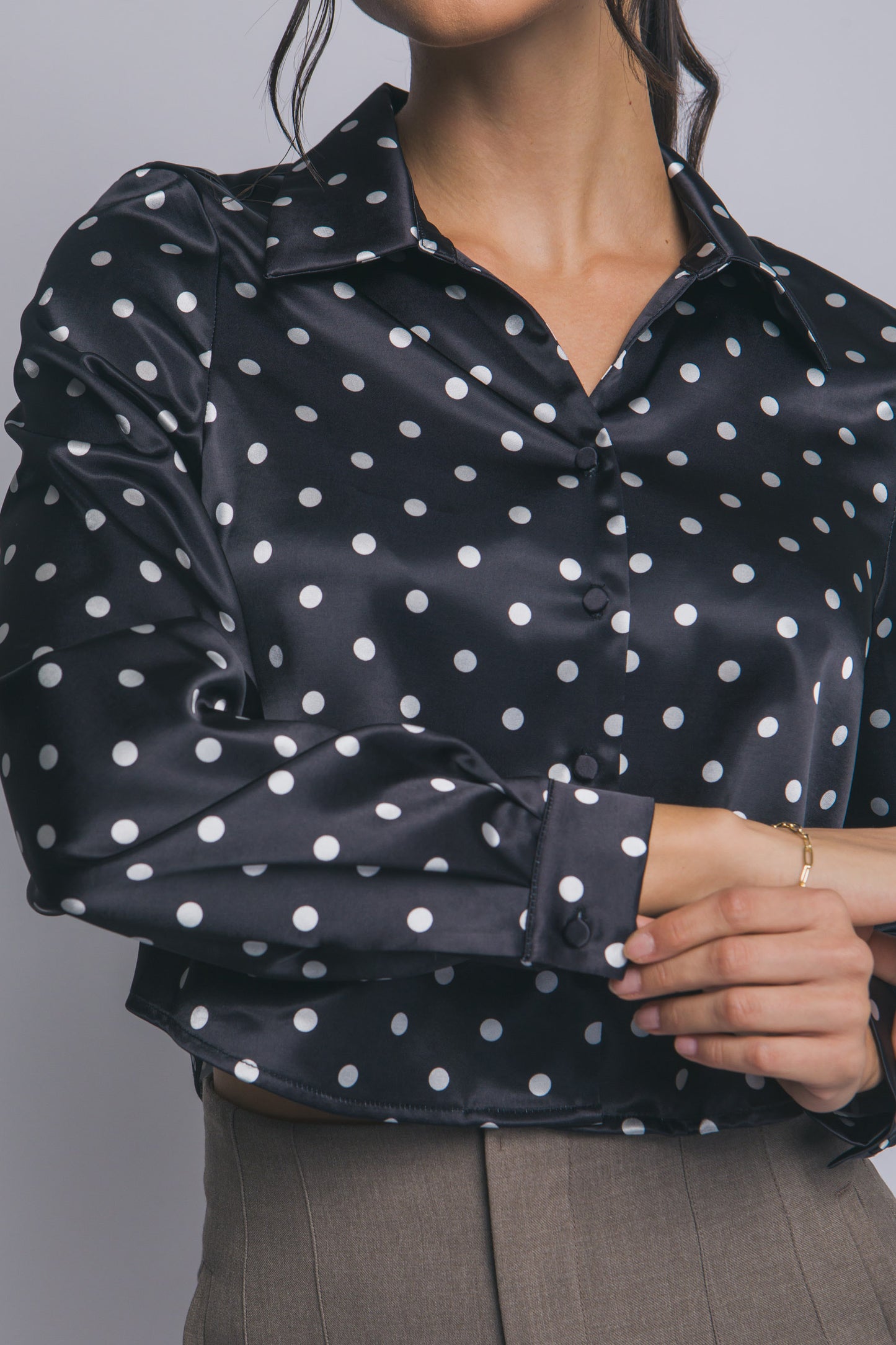 Blusa Polka Chic