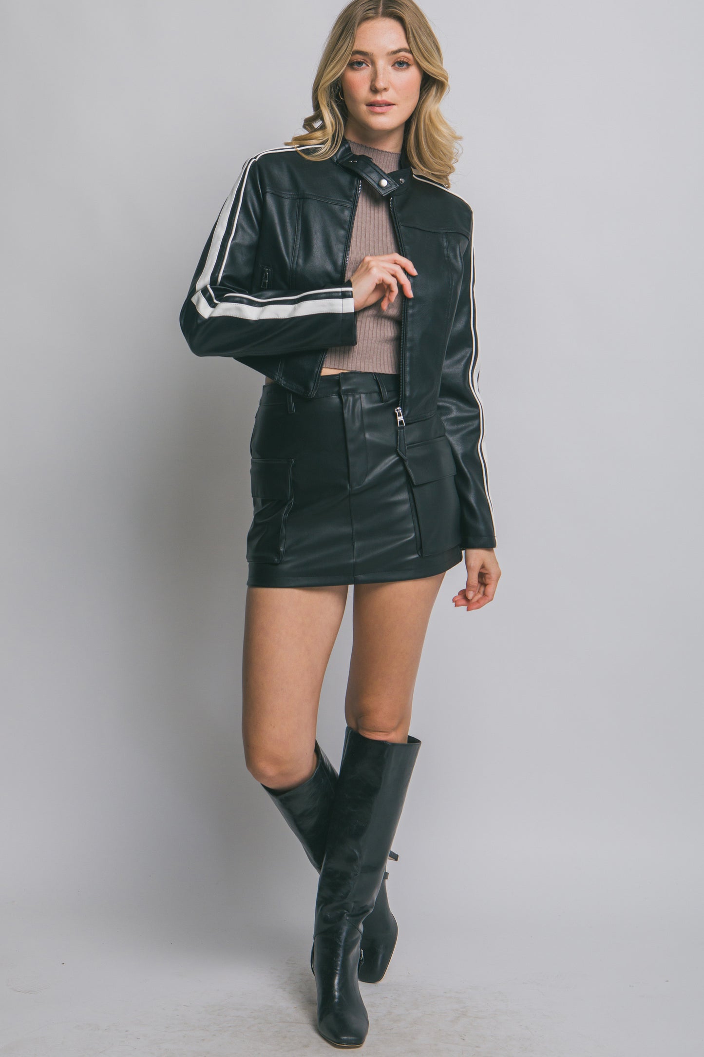 Chamarra Biker Sport Leather