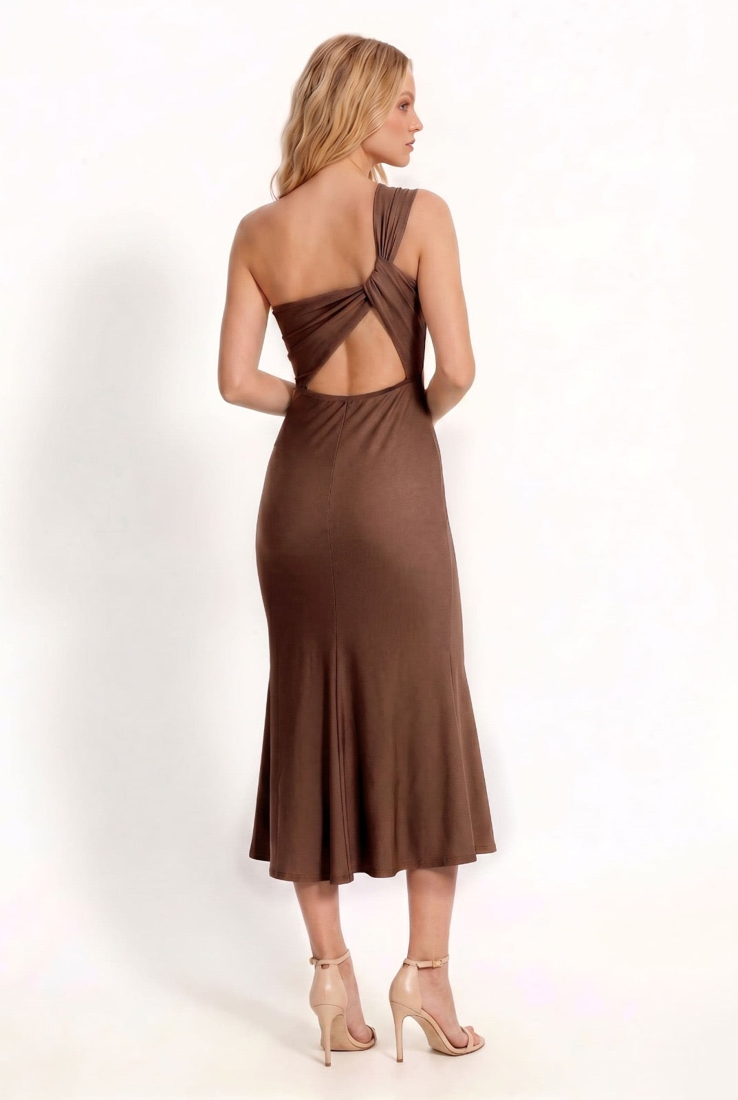 Vestido Midi Asimétrico Siena