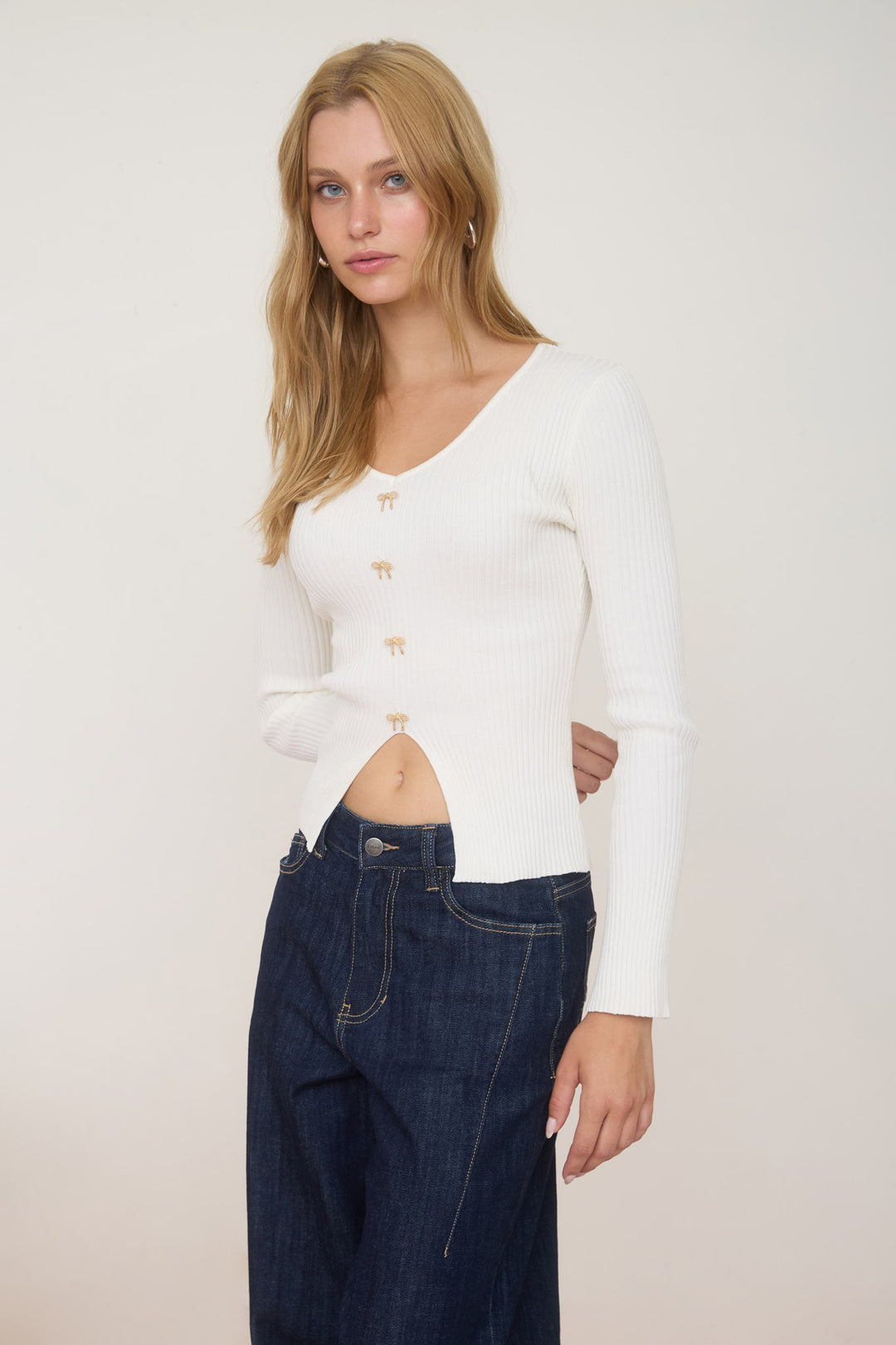 Suéter Cutout Moños