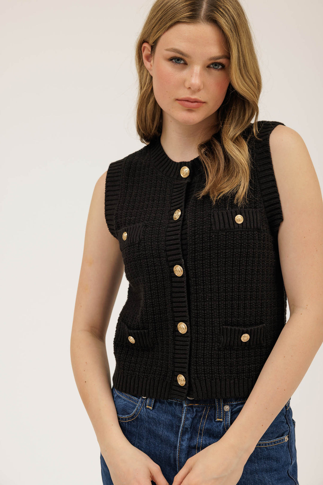 Chaleco Trend Monaco – Button Style