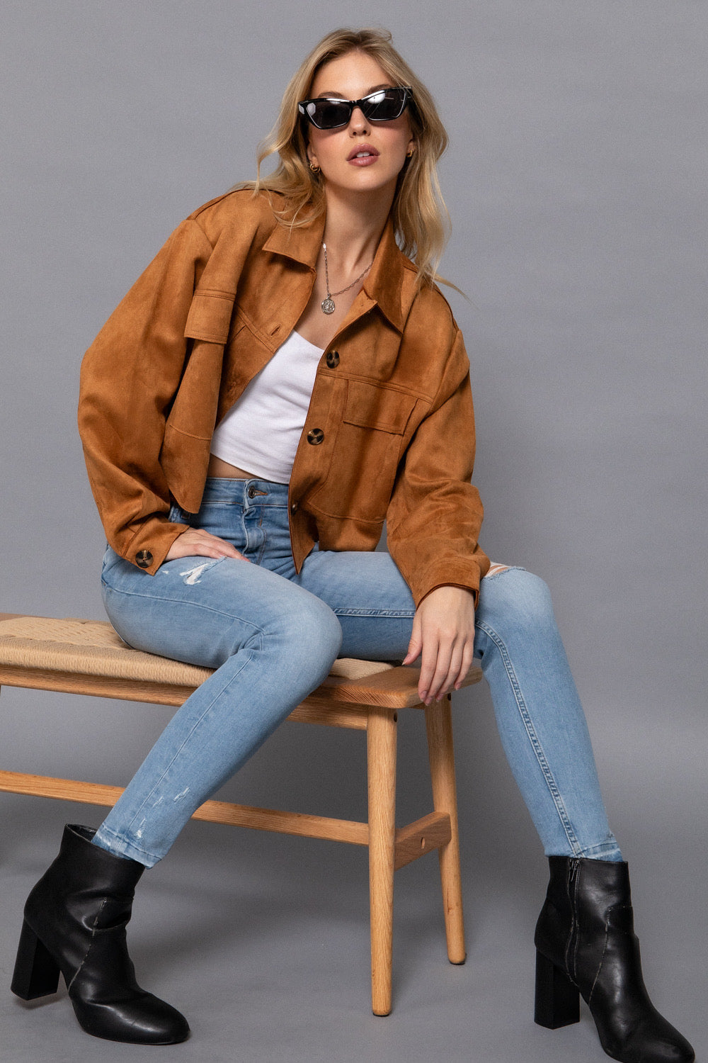 Chamarra Suede Urban