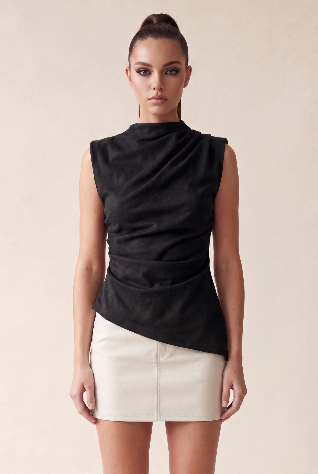Blusa Drapeada Alessia