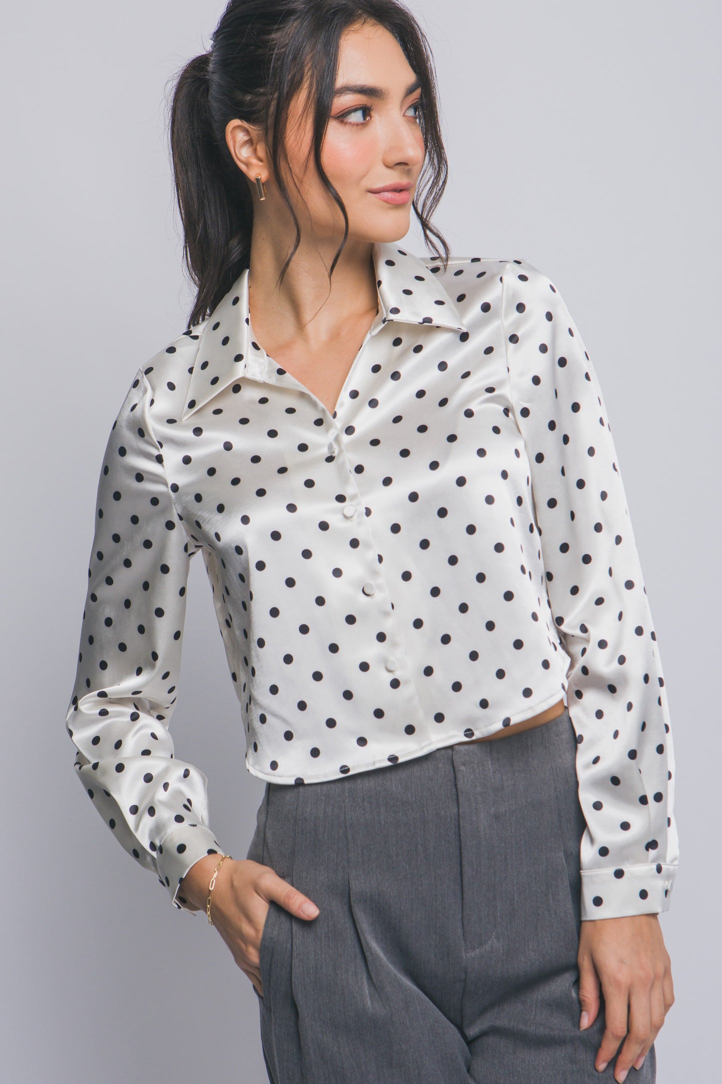Blusa Polka Chic