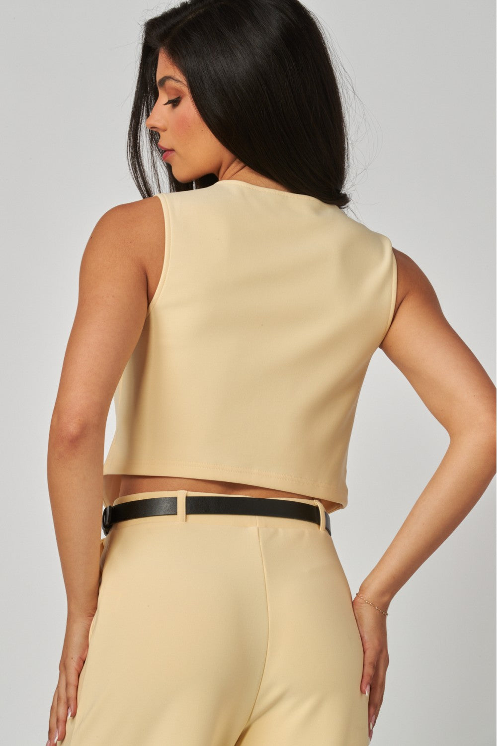 Blusa Valentina Gold Button
