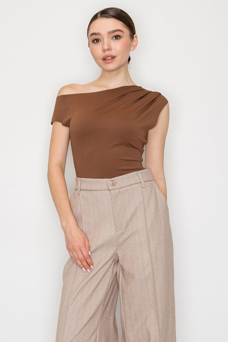 Body Essential Drape One Shoulder