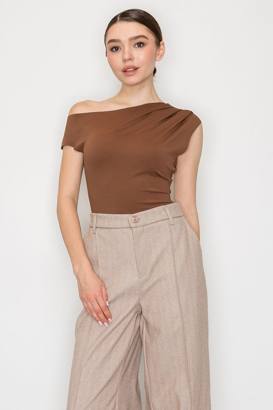 Body Essential Drape One Shoulder