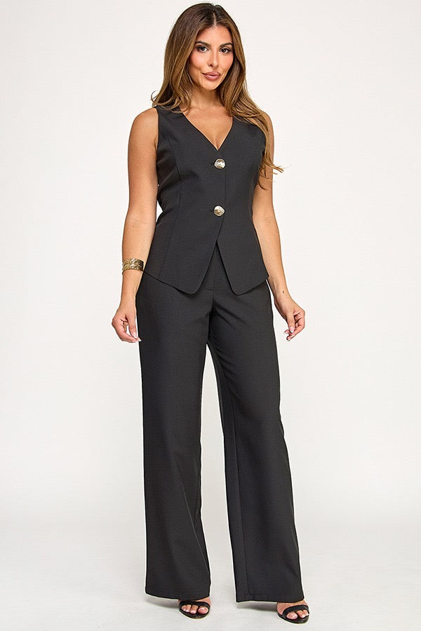 Set Sastre V-Neck Elegance