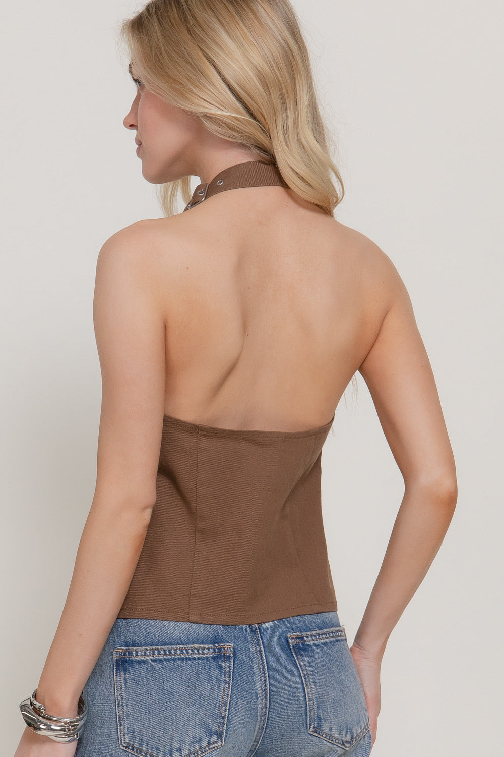 Halter Stud Top