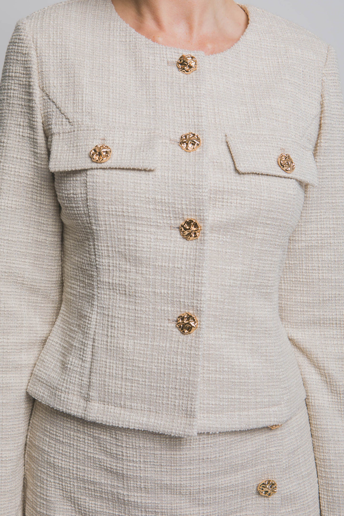 Set Luxe Tweed Estructurado