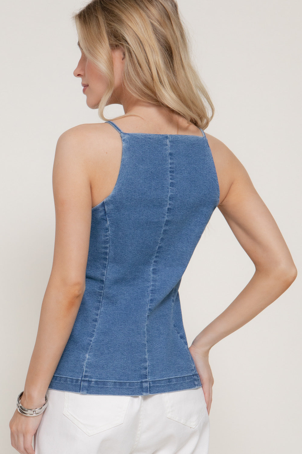 Blusa Denim Camila