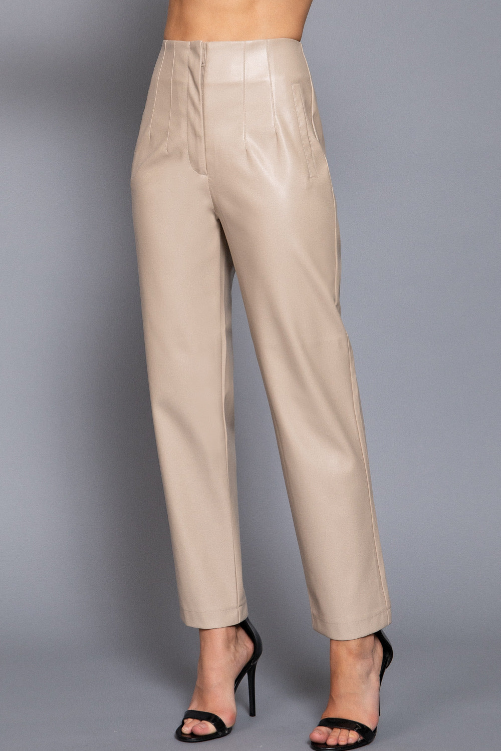 Pantalón Vinipiel Straight Elegance