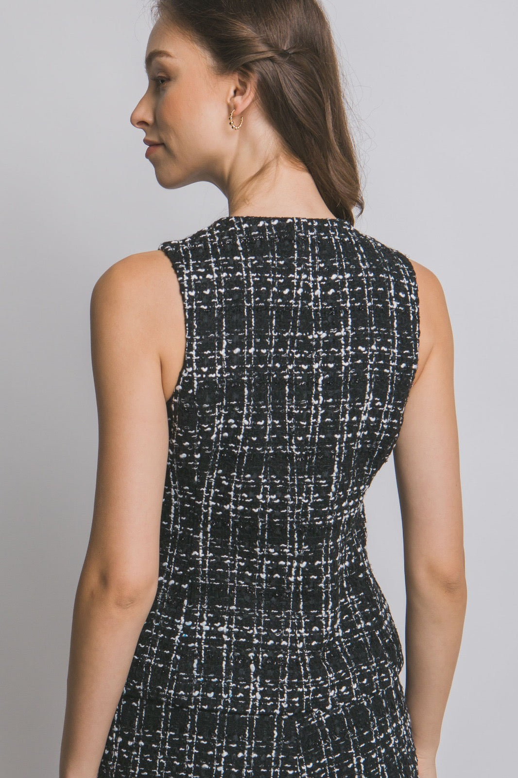 Set Elegant Tweed Luxe