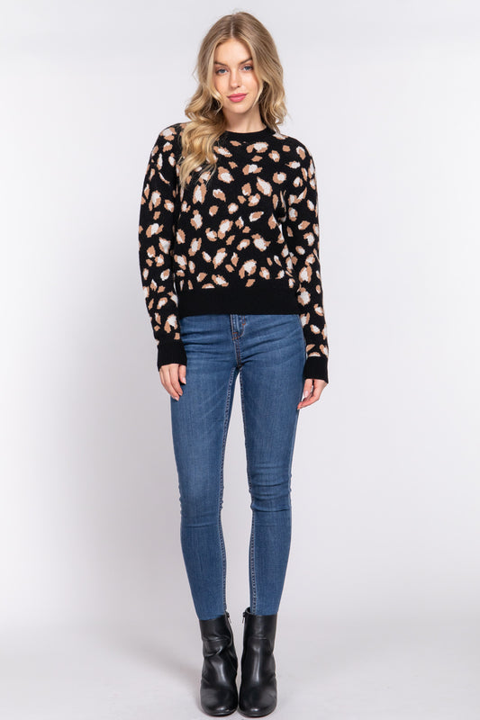 Leopard Sweater Premium