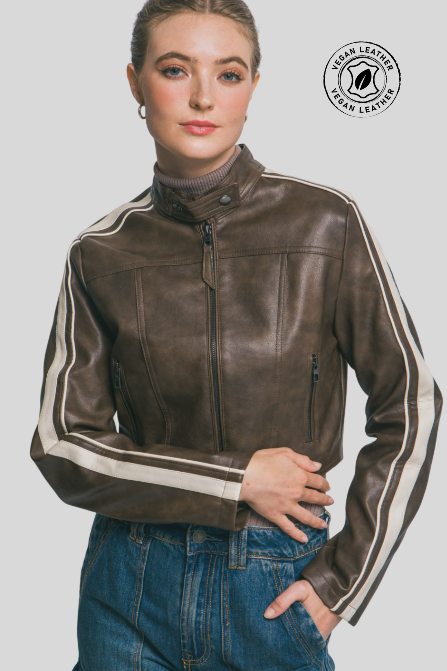 Chamarra Biker Sport Leather