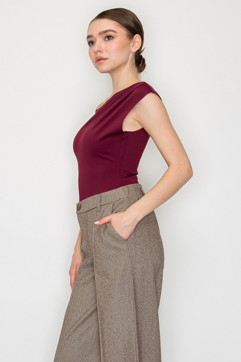 Body Essential Drape One Shoulder