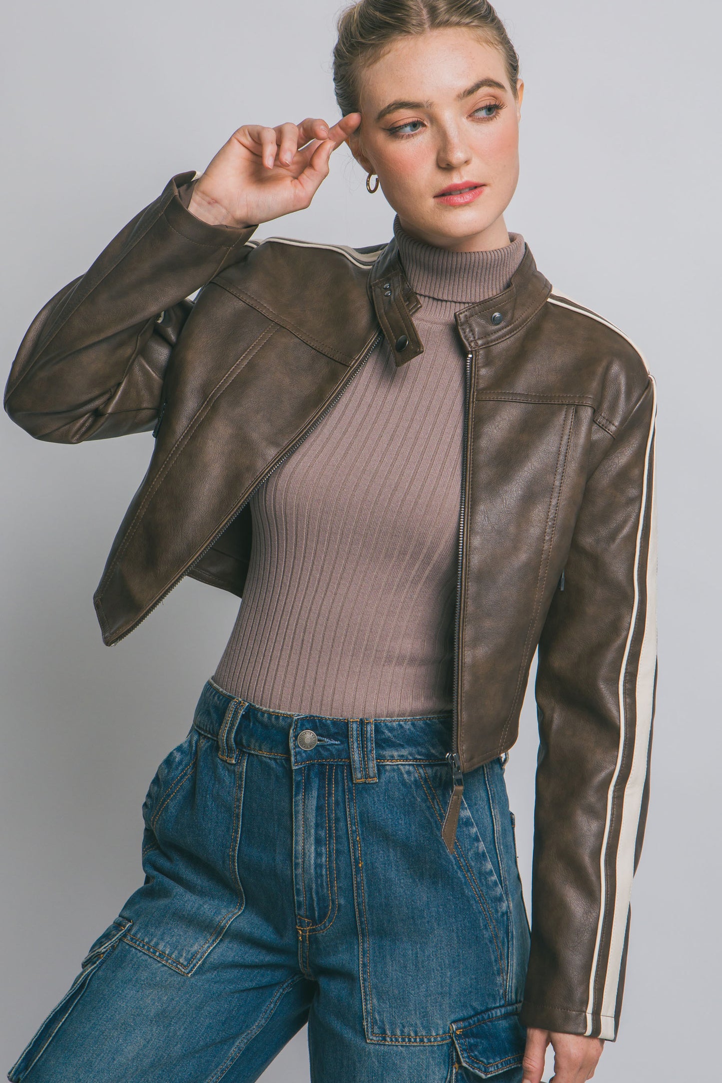 Chamarra Biker Sport Leather