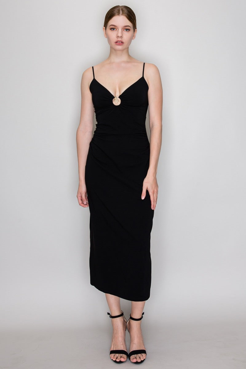 Vestido Ring Sculpt Midi