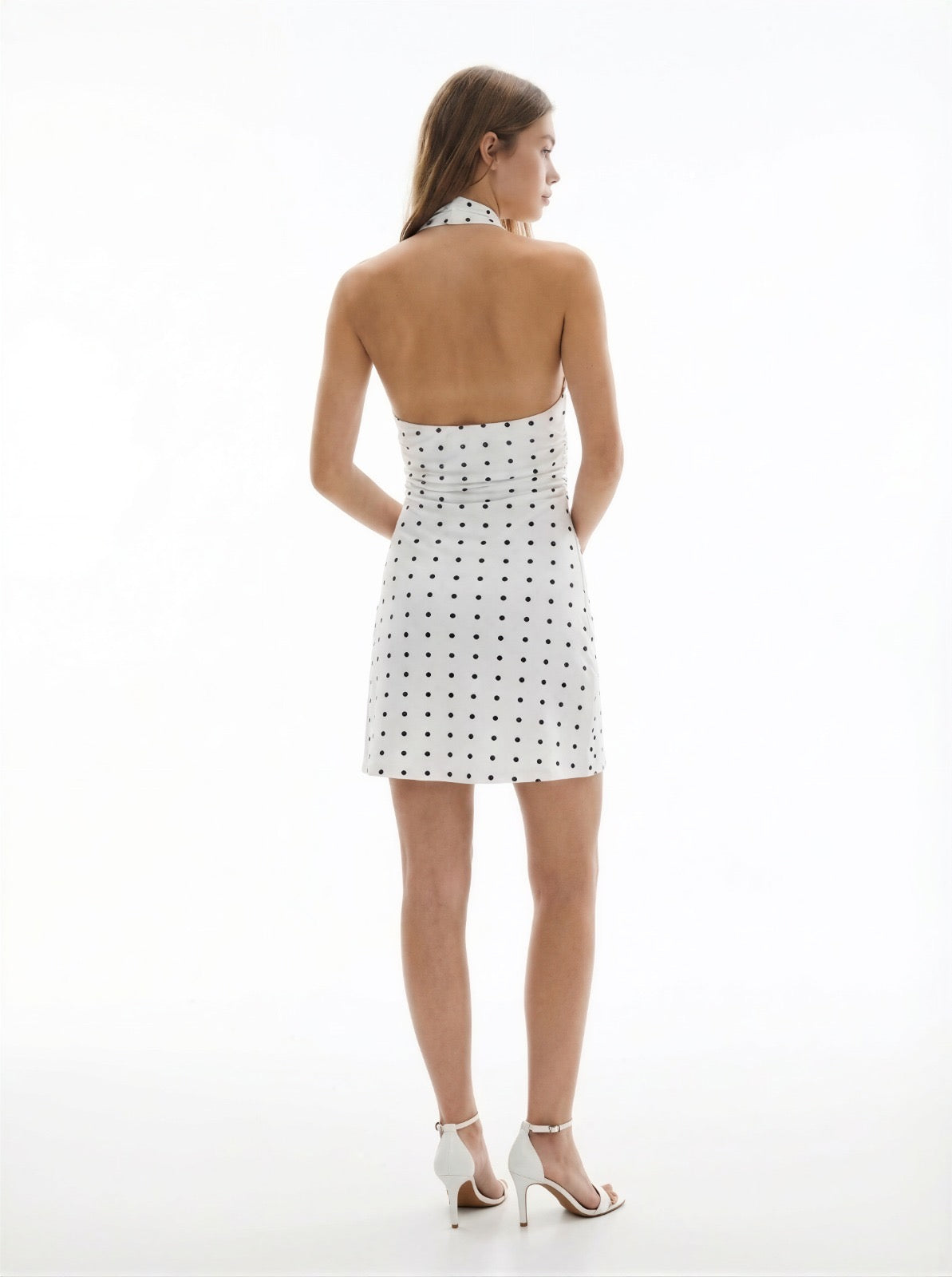 Vestido Polka Chic Halter