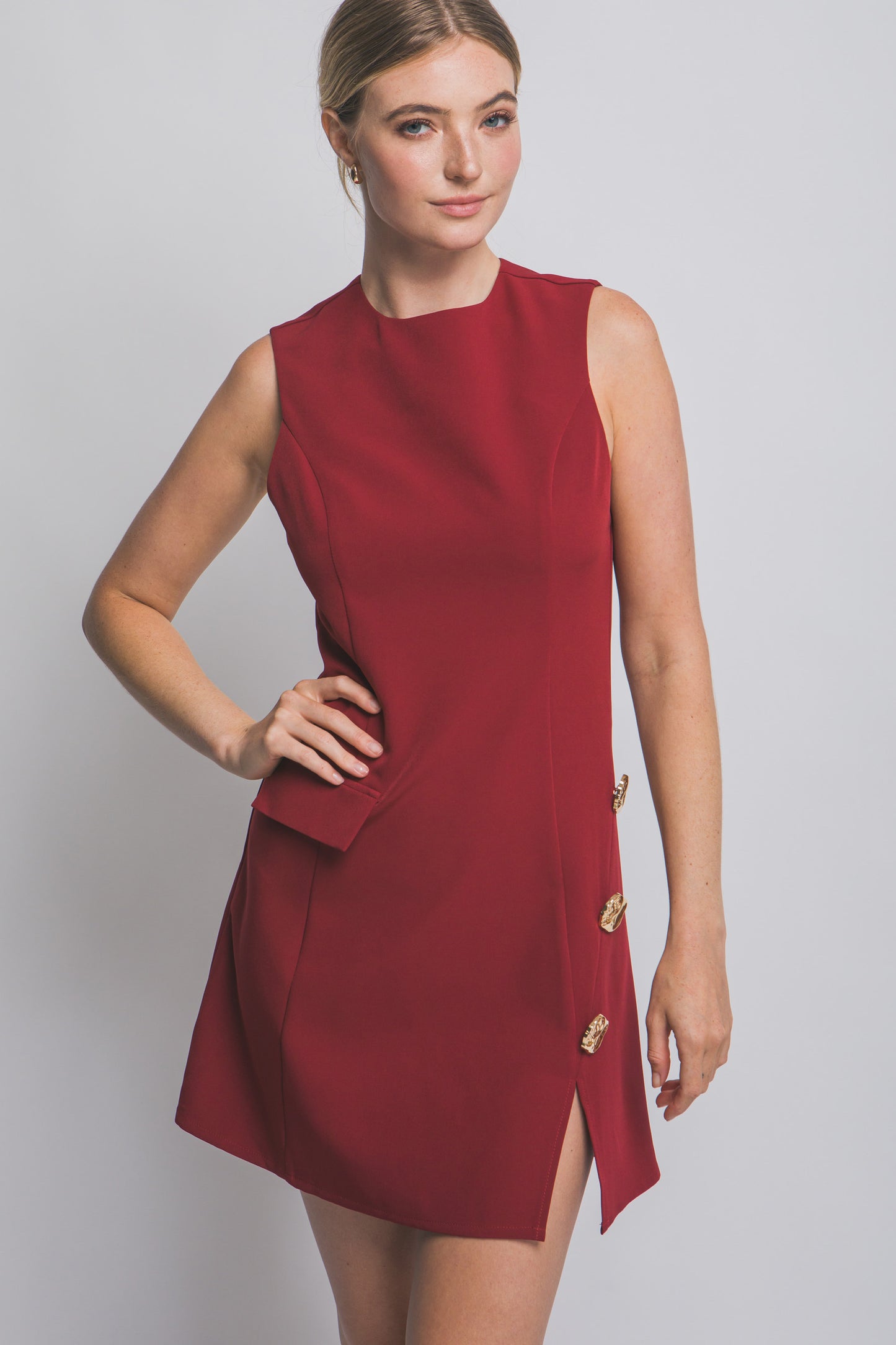 Vestido Minimal Chic Asimétrico