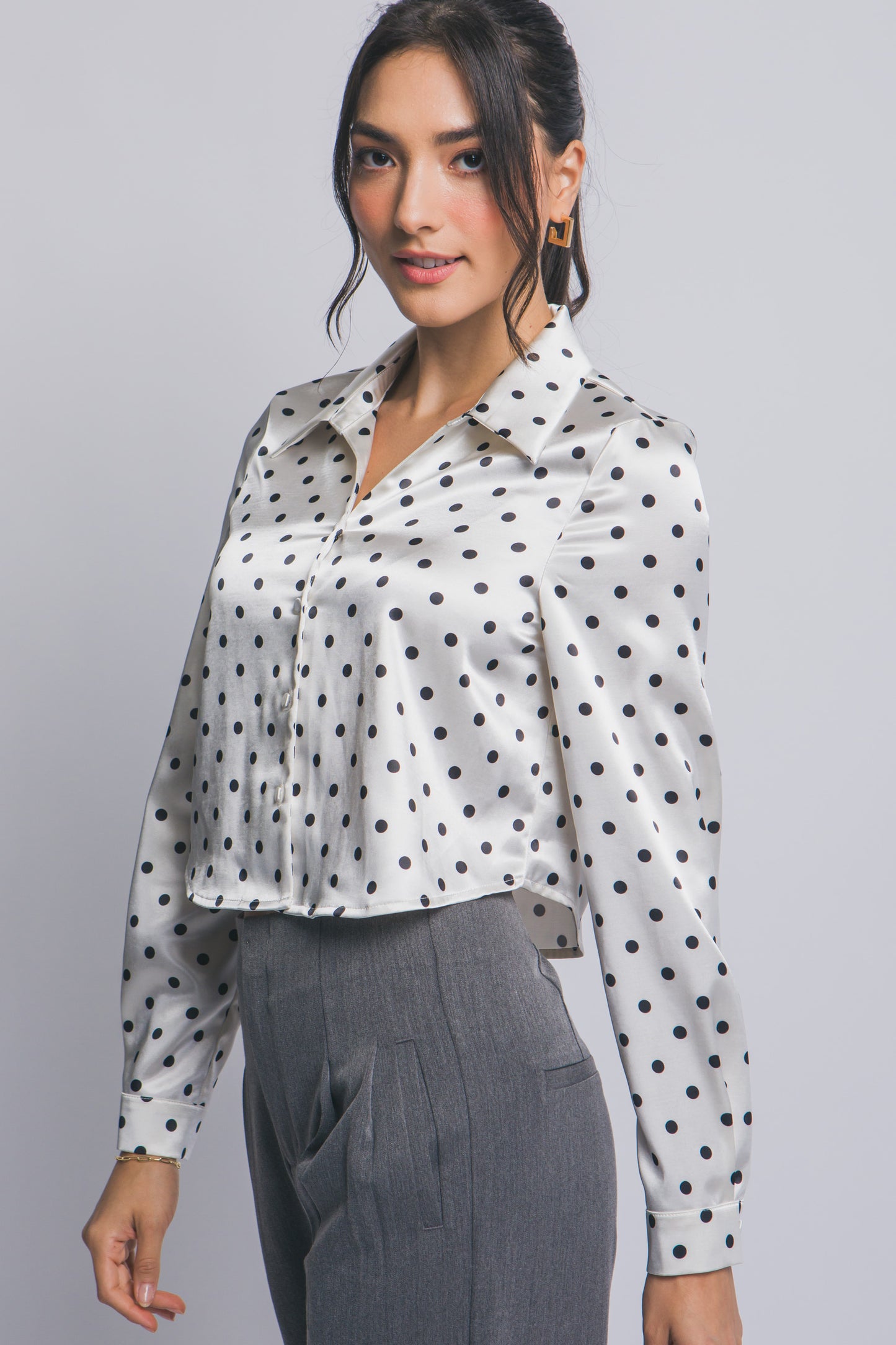Blusa Polka Chic