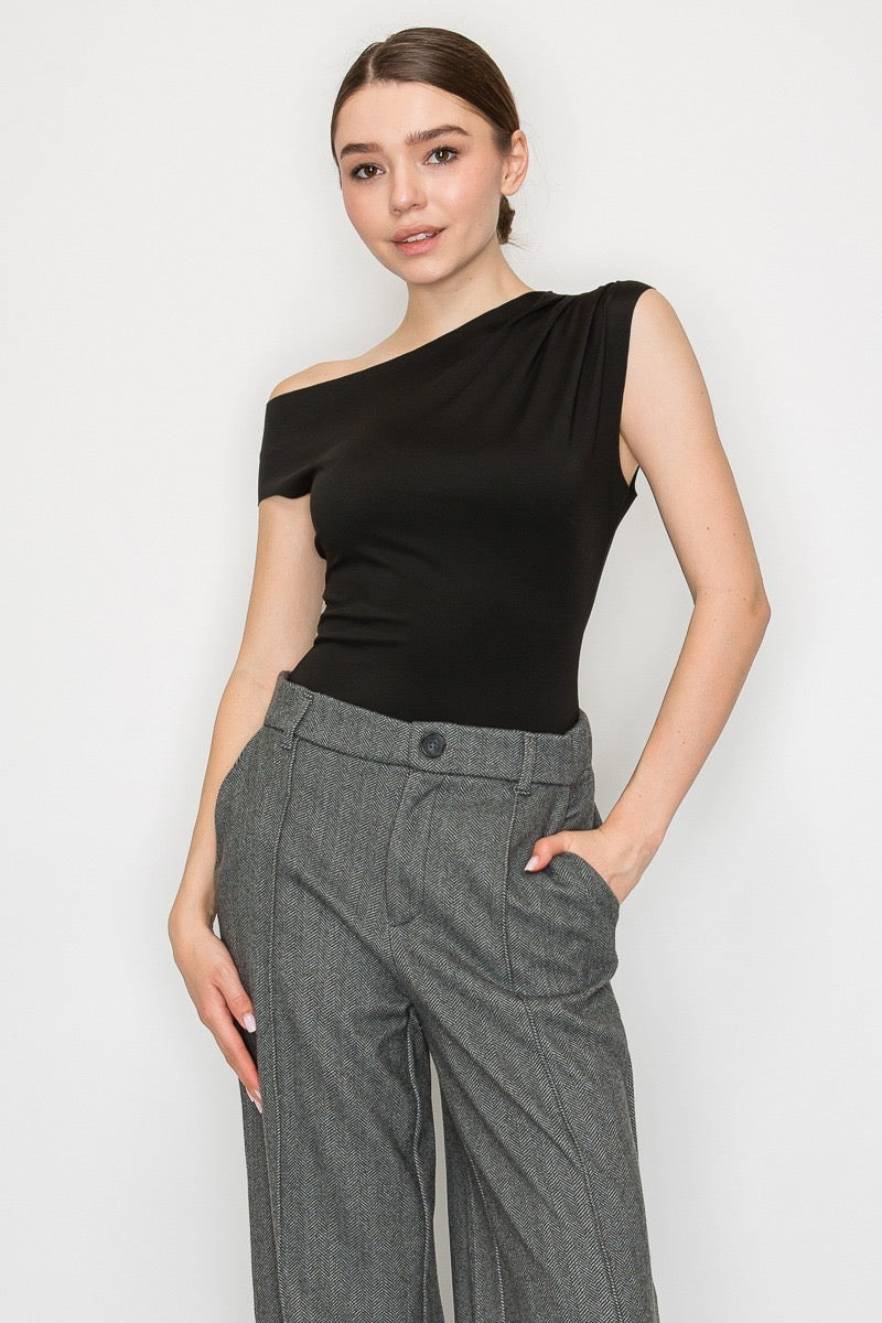 Body Essential Drape One Shoulder