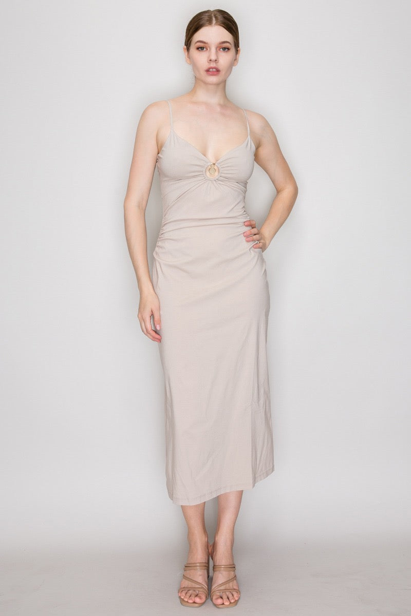 Vestido Ring Sculpt Midi
