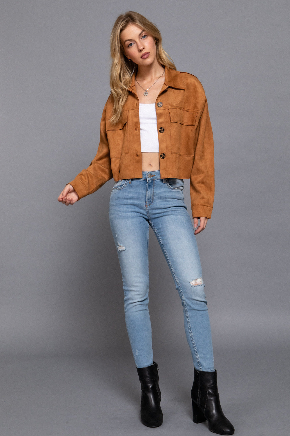 Chamarra Suede Urban