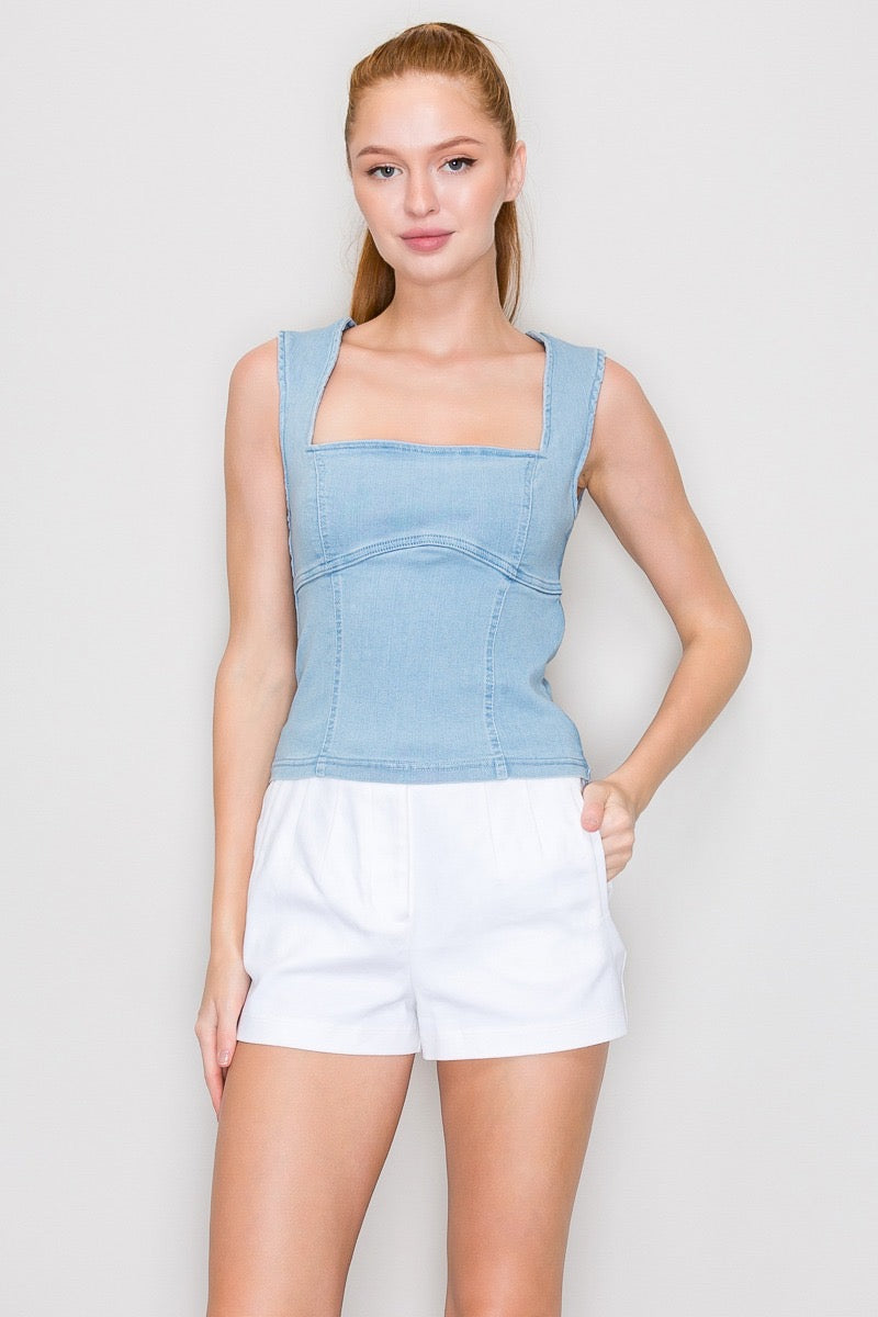 Blusa Denim Valentina