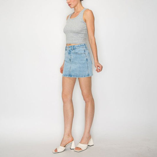 Falda Denim Essential Mini