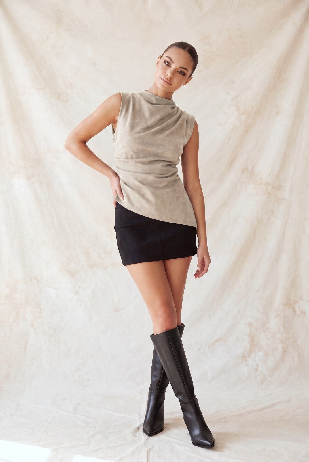 Blusa Drapeada Alessia