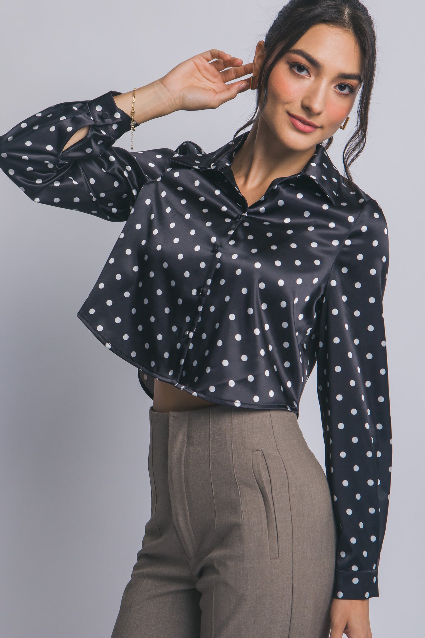 Blusa Polka Chic