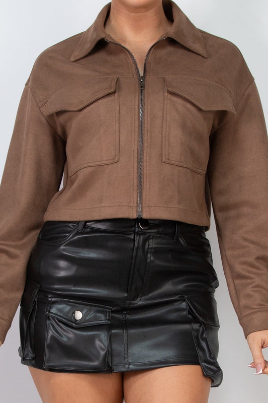 Chamarra Suede Essential