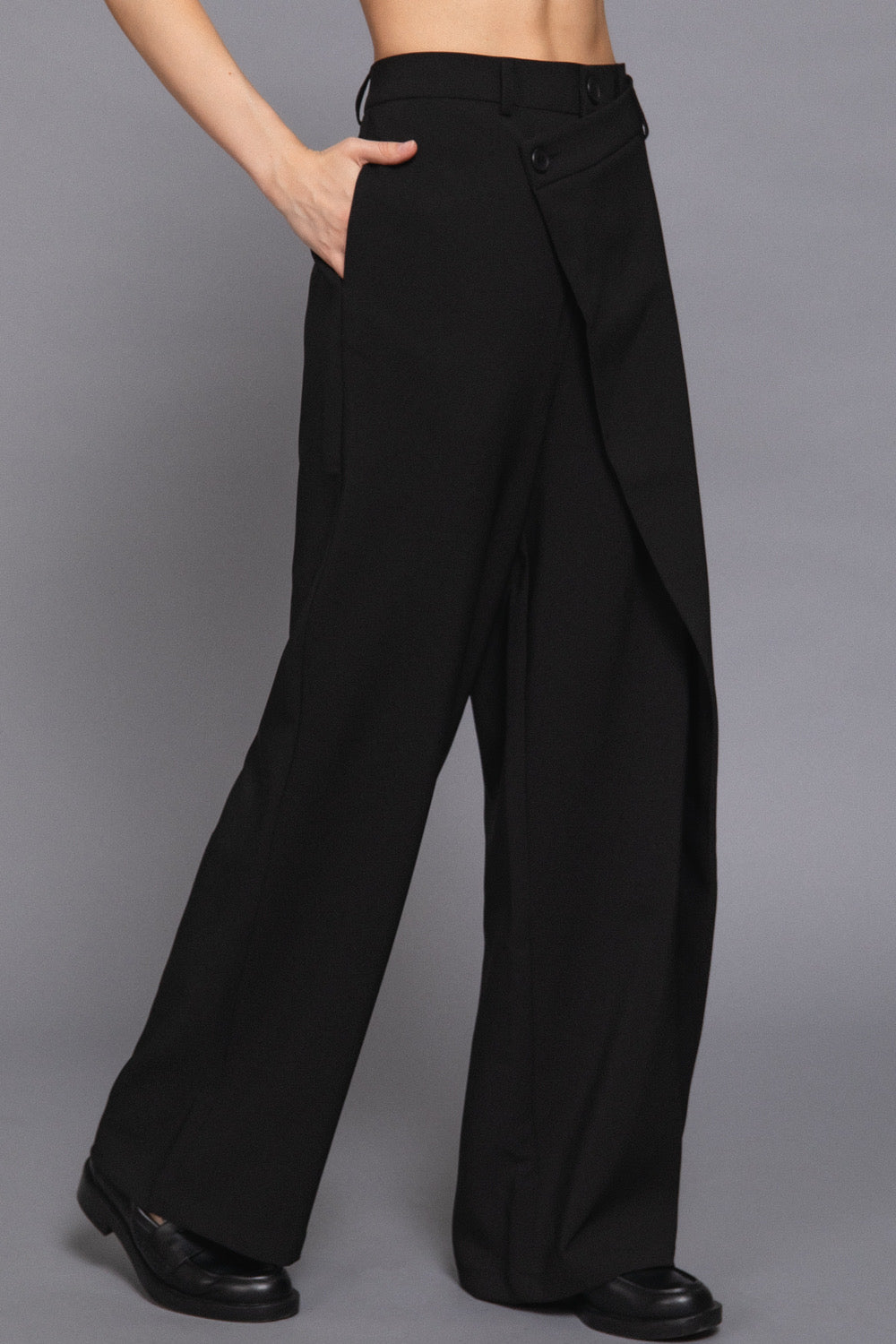 Pantalón Wrap Premium – Wide Leg Edition