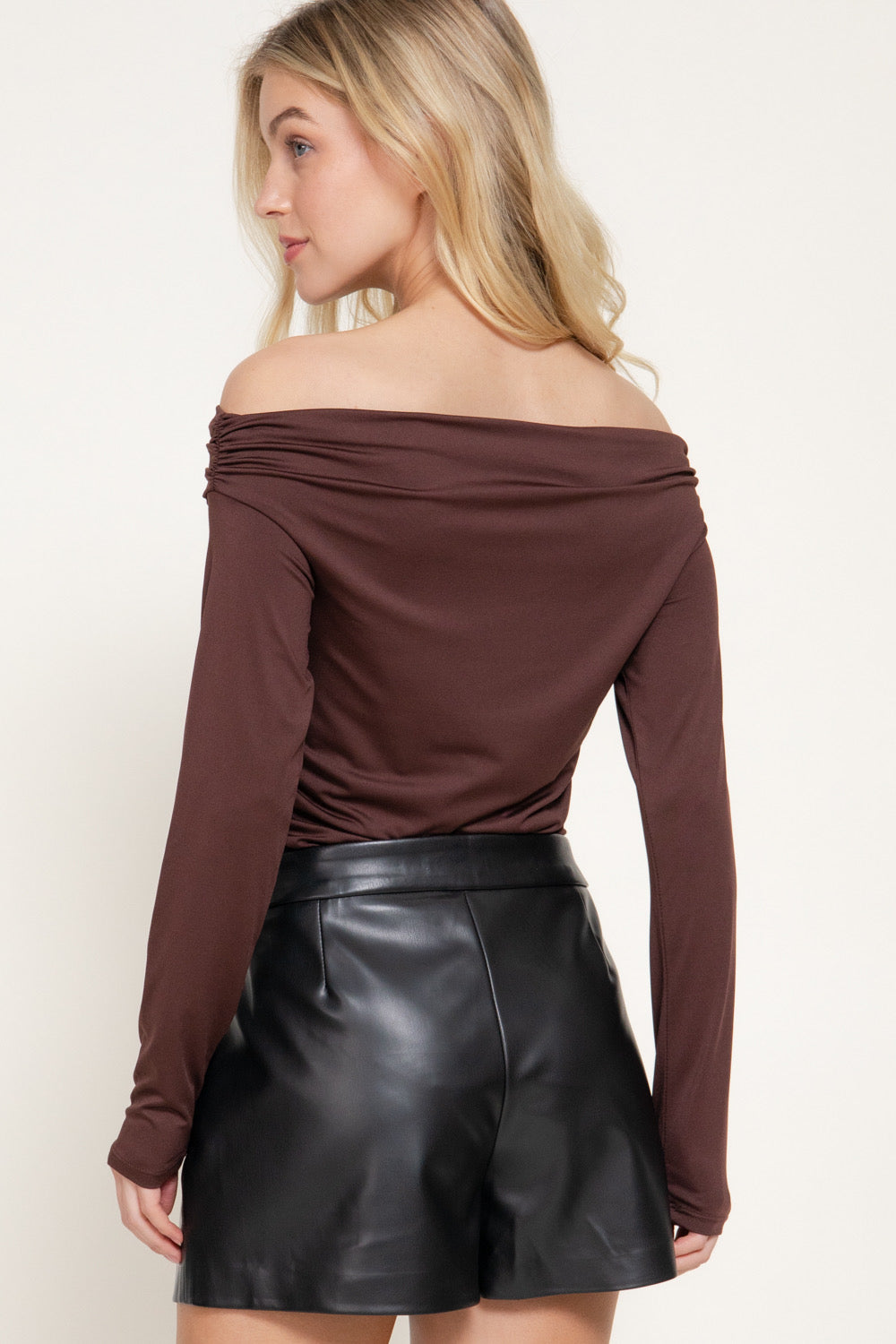 Body Off Shoulder Drapeado Ferrara