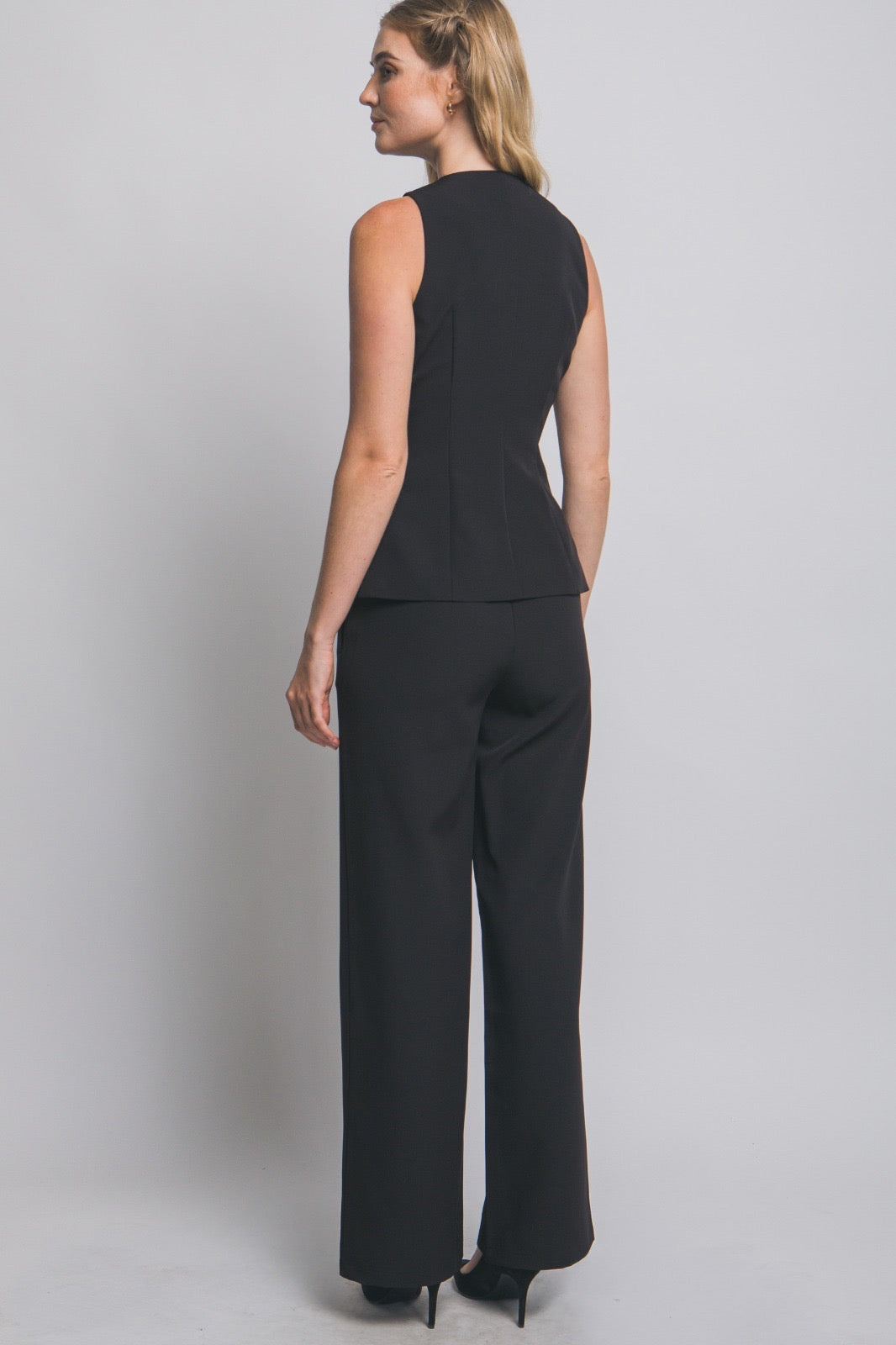 Set Formal Vest & Wide Leg